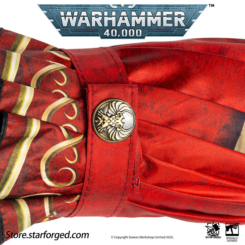 Starforged Warhammer 40K Adeptus Custodes Misericordia Umbrella Men's Accessories Birthday Gift Other The Misericordia is the signature shortblade wielded by the Adeptus Custodes. Each neophyte who ascends to the ranks of the Emperor's chosen is bestowed this mastercrafted blade - a weapon as elegant as it is lethal. Wrought in auric alloys and luna silver, its haft is perfectly balanced to its bearer's grip, while its machine-spirit commands molecular disruption fields capable of breaching even Terminator